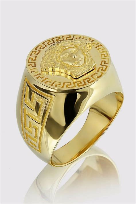 versace tings|men's Versace rings.